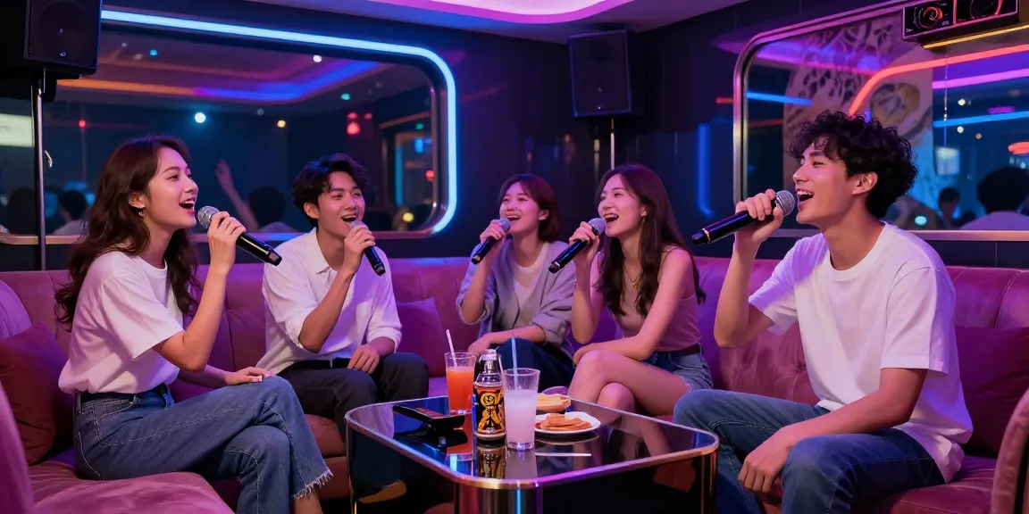강남유앤미에서 즐거운 시간을 보내는 친구들의 모습입니다.
