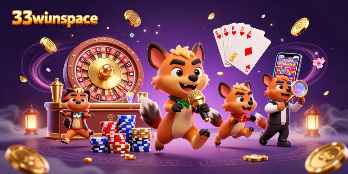 Experience the excitement of games at 33winspace with vibrant casino activities and rich visuals.